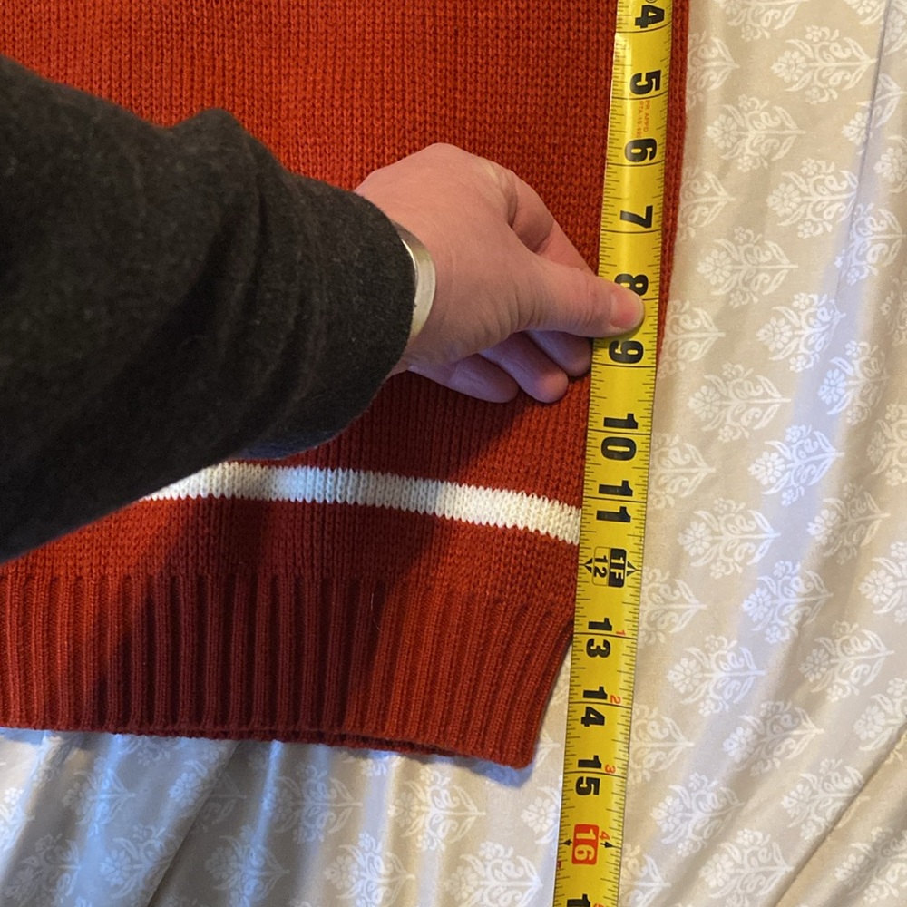 Vintage mens large knit sweater Jc penny - Picture 7 of 8